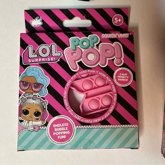 LOL Surprise Bundle! LOL POP POP! SQUISH’UMS (2 Packs) Pink & Blue. NEW! - Picture 2 of 4